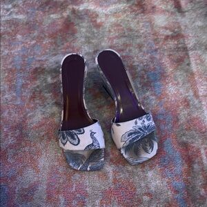 Floral Print Women's Slide Sandals